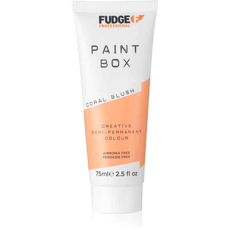 Fudge Paintbox vopsea de par semi-permanenta pentru păr culoare Coral Blush 75 ml