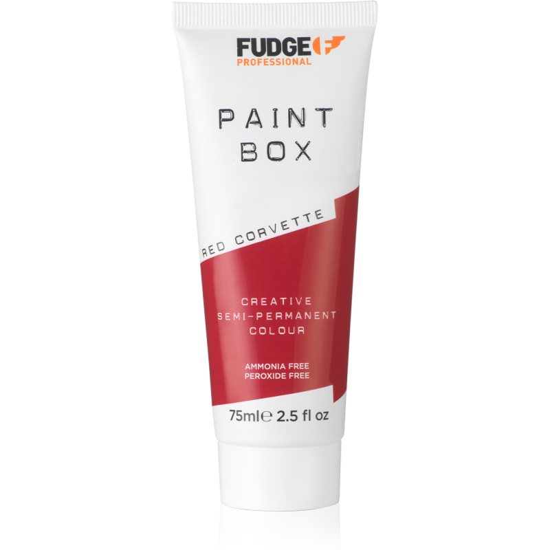 Fudge Paintbox vopsea de par semi-permanenta pentru păr culoare Red Corvette 75 ml