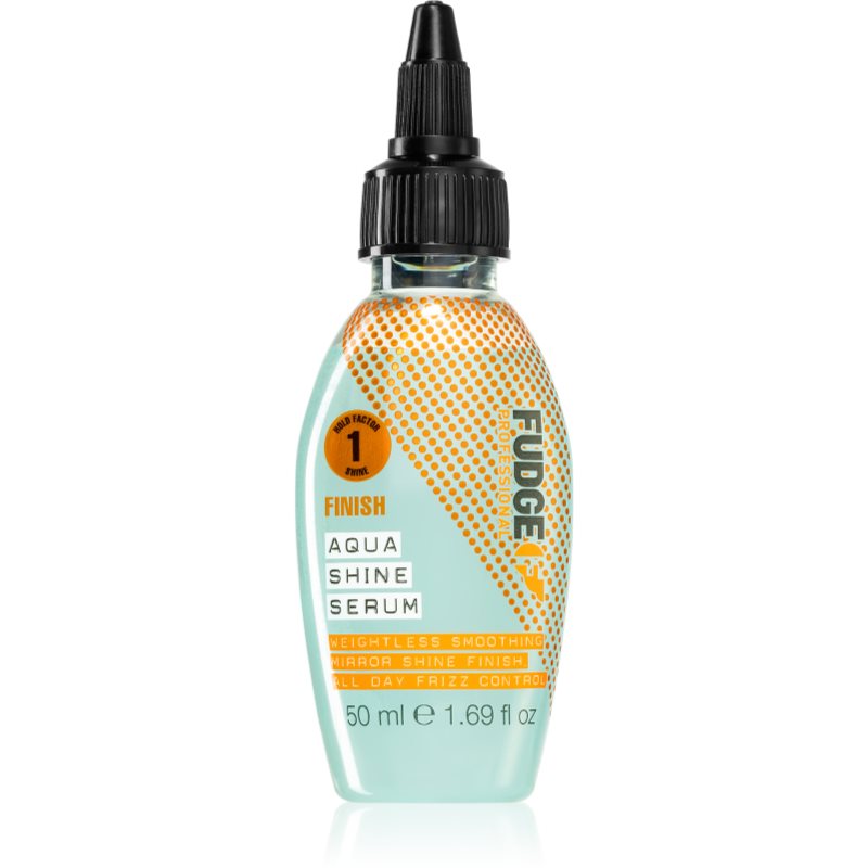 Fudge Finish Aqua Shine Serum ser netezire pentru un par stralucitor si catifelat 50 ml