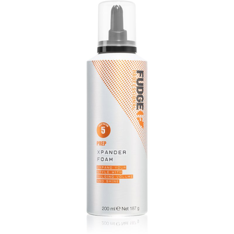 Fudge Prep Xpander Foam spumă de styling pentru volum și strălucire 200 ml