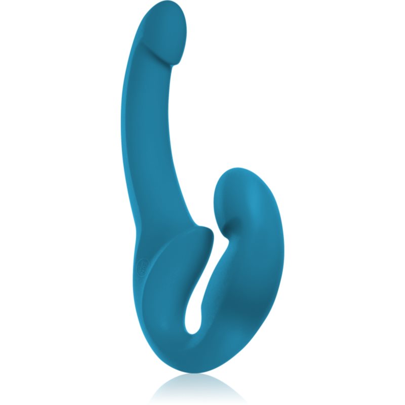 Fun Factory Share Lite dildo dublu Deep Sea Blue 25 cm