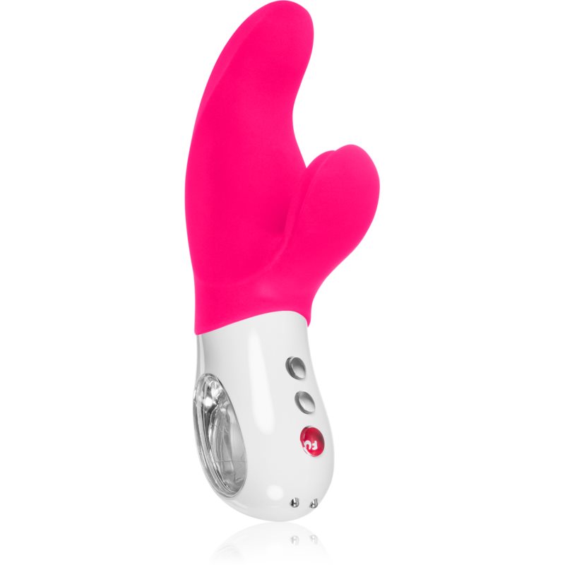 Fun Factory Miss Bi vibrator cu stimularea clitorisului Pink/White 17 cm