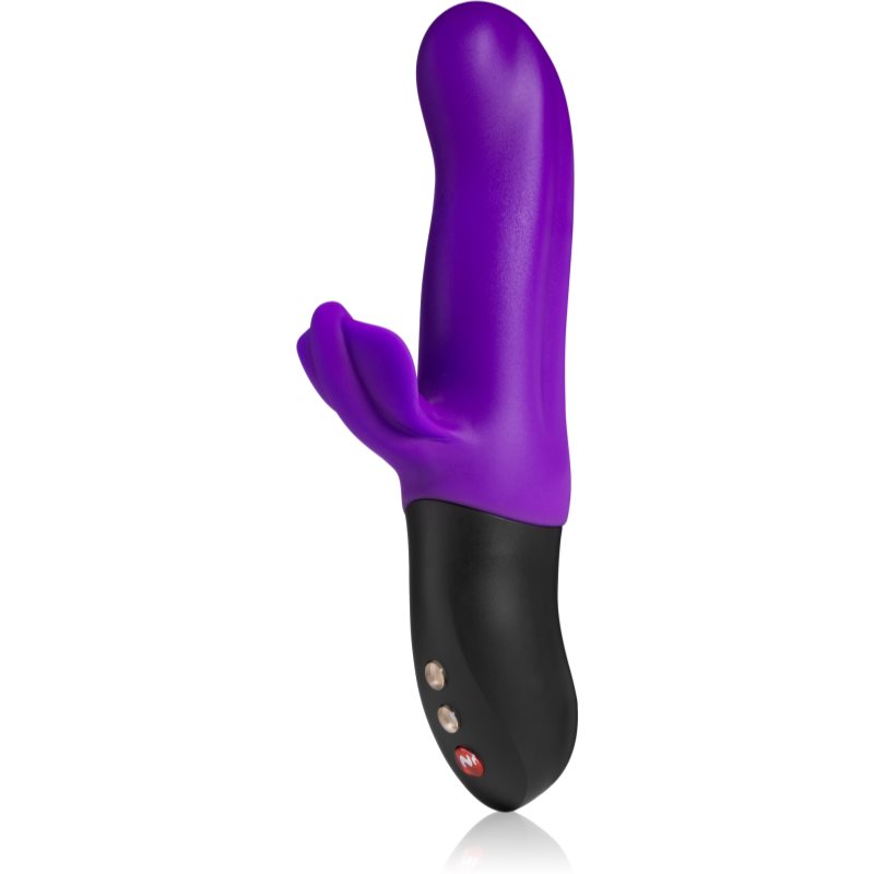 Fun Factory Bi Stronic Fusion dual pulsator vibrator cu stimularea clitorisului violet 21 cm