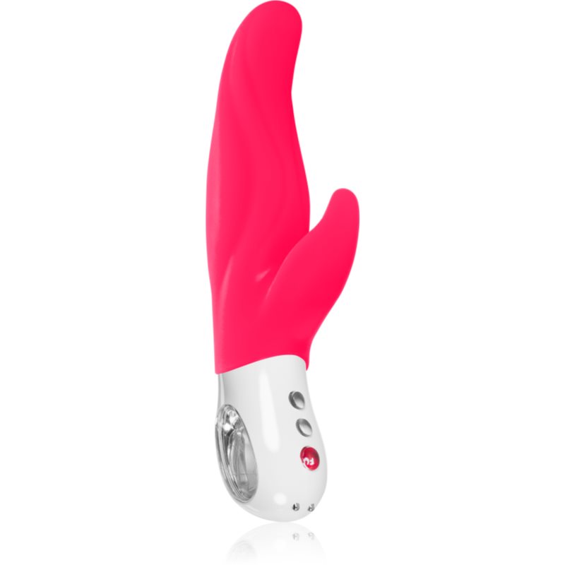 Fun Factory Lady Bi vibrator cu stimularea clitorisului India Red 22 cm