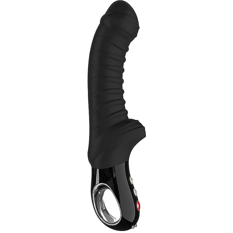 Fun Factory Tiger G5 vibrator cu stimularea clitorisului Black 22,3 cm