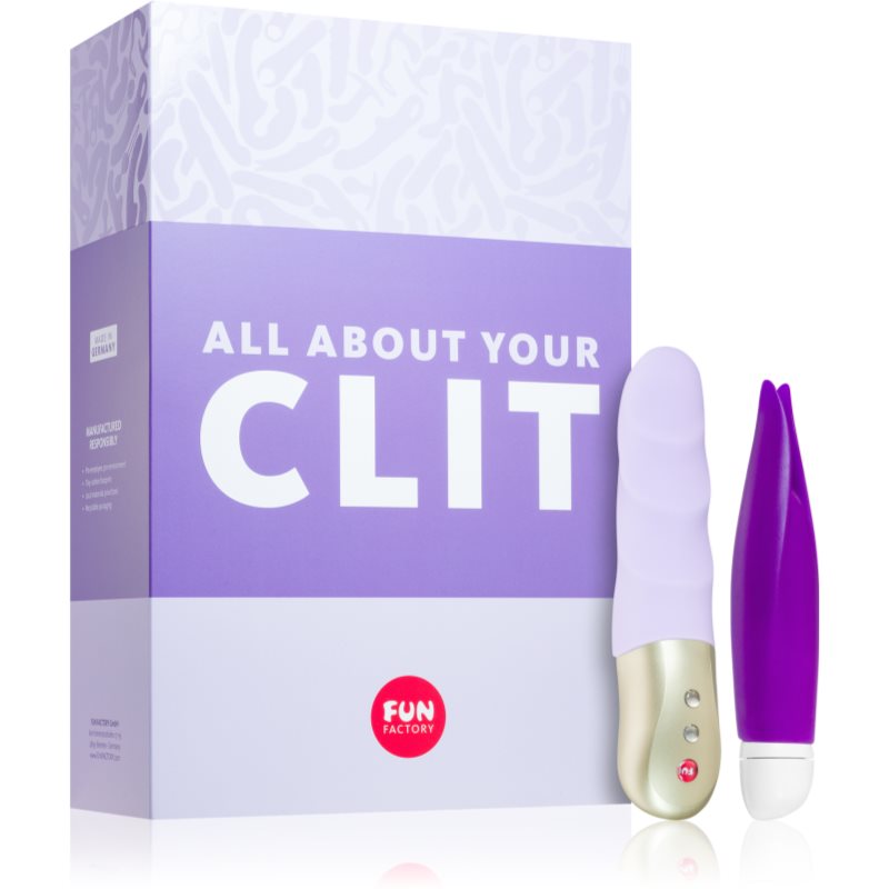 Fun Factory All abou your Clit set de jucării sexuale Violet