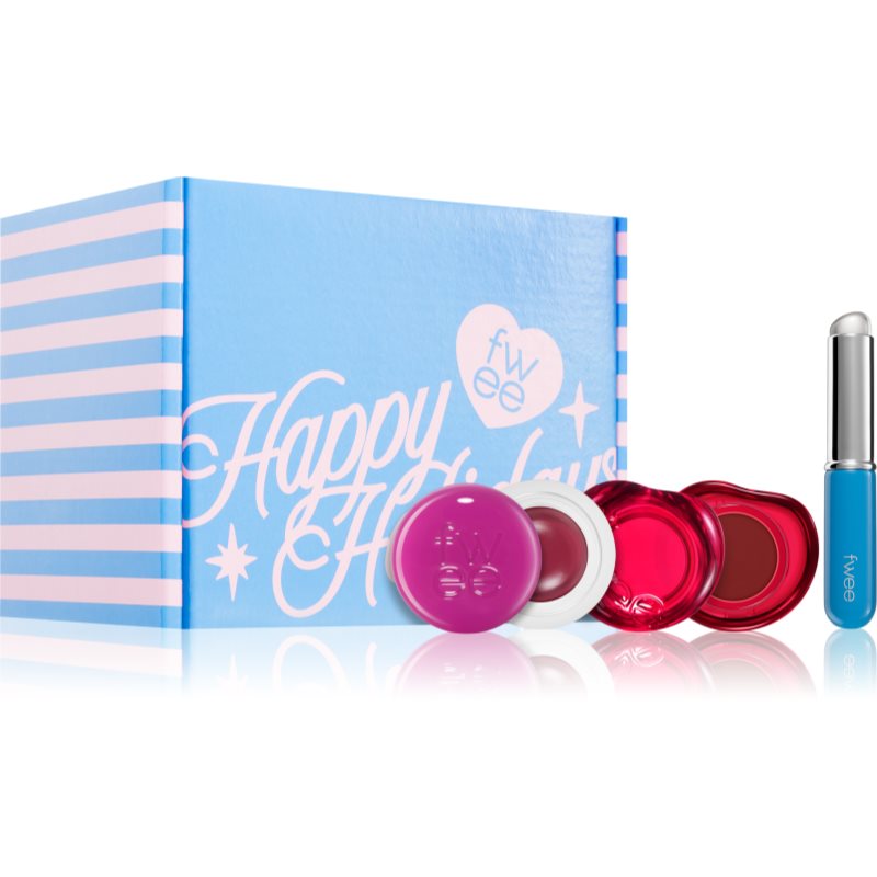 fwee Lip&amp;Cheek Set set cadou buze si obraz 1 buc