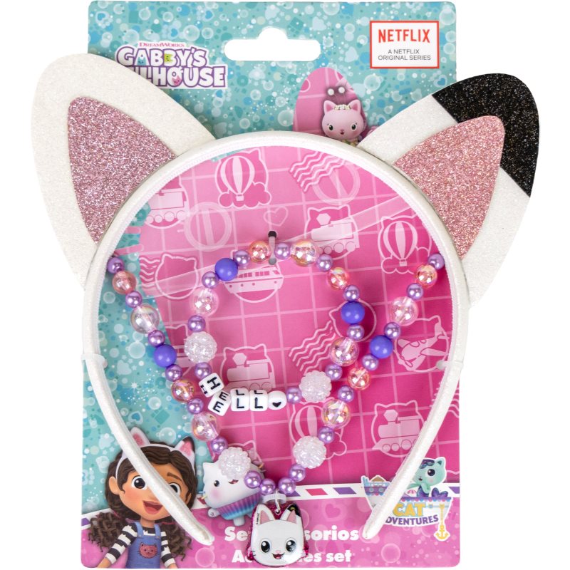 Gabby\'s Dollhouse Kids Jewelry Set set cadou pentru copii