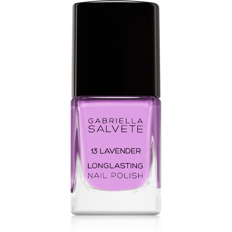 Gabriella Salvete Longlasting Enamel lac de unghii cu rezistenta indelungata lucios culoare 13 Lavender 11 ml