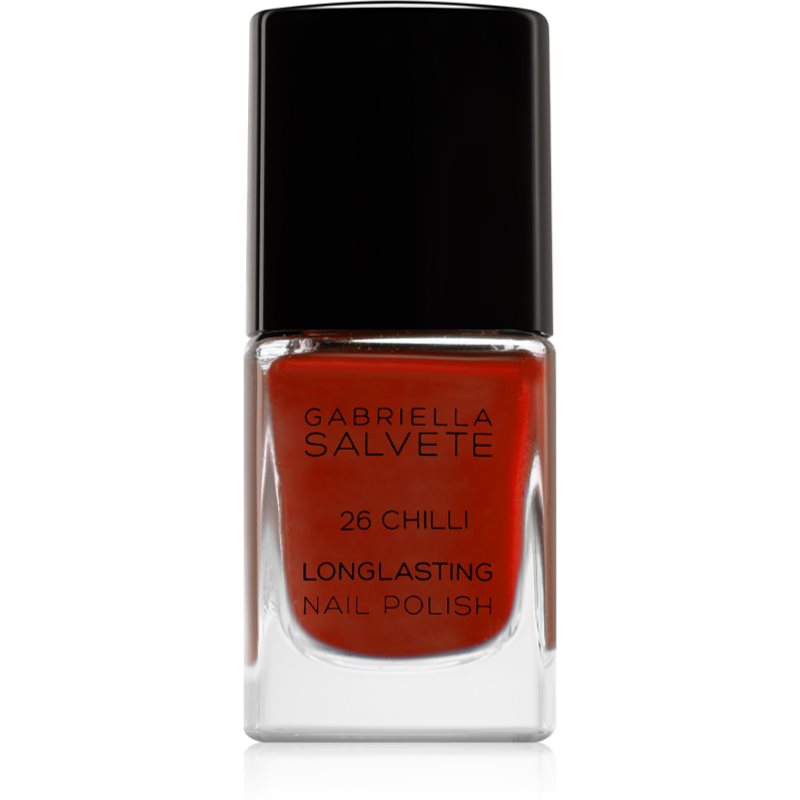 Gabriella Salvete Longlasting Enamel lac de unghii cu rezistenta indelungata lucios culoare 26 Chilli 11 ml