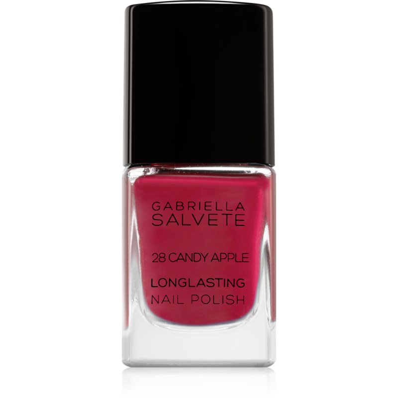 Gabriella Salvete Longlasting Enamel lac de unghii cu rezistenta indelungata lucios culoare 28 Candy Apple 11 ml