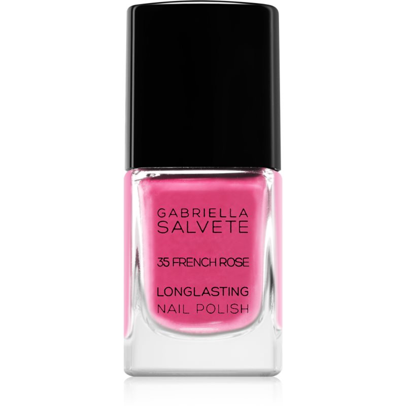 Gabriella Salvete Longlasting Enamel lac de unghii cu rezistenta indelungata lucios culoare 35 French Rose 11 ml