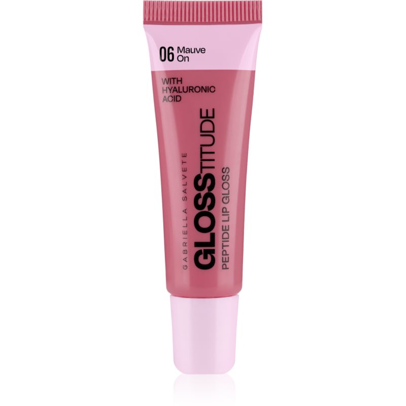 Gabriella Salvete Glosstitude Peptide Lip Gloss lip gloss hidratant culoare 06 Mauve On 10 ml