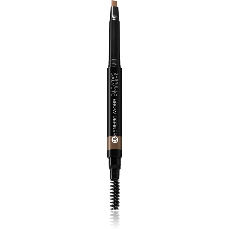 Gabriella Salvete Brow Definer creion pentru sprancene cu pensula culoare 10 0,15 g