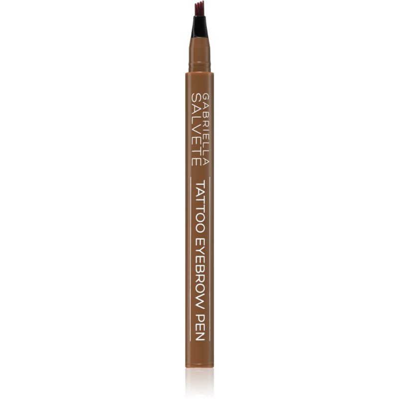 Gabriella Salvete Tattoo Eyebrow Pen creion pentru sprancene culoare 02 Brown 0,28 g