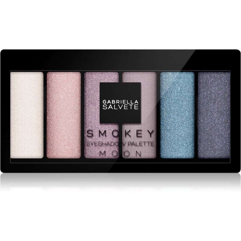 Gabriella Salvete Eyeshadow 6 Shades Palette paleta farduri de ochi culoare 03 Moon 12 g