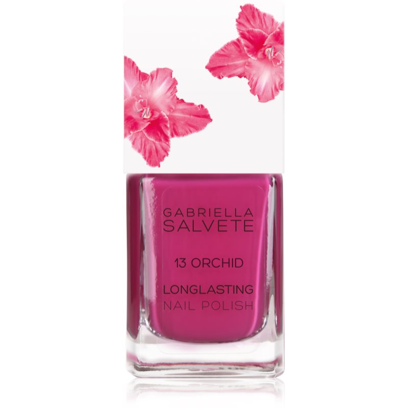 Gabriella Salvete Flower Shop lac de unghii cu rezistenta indelungata culoare 13 Orchid 11 ml