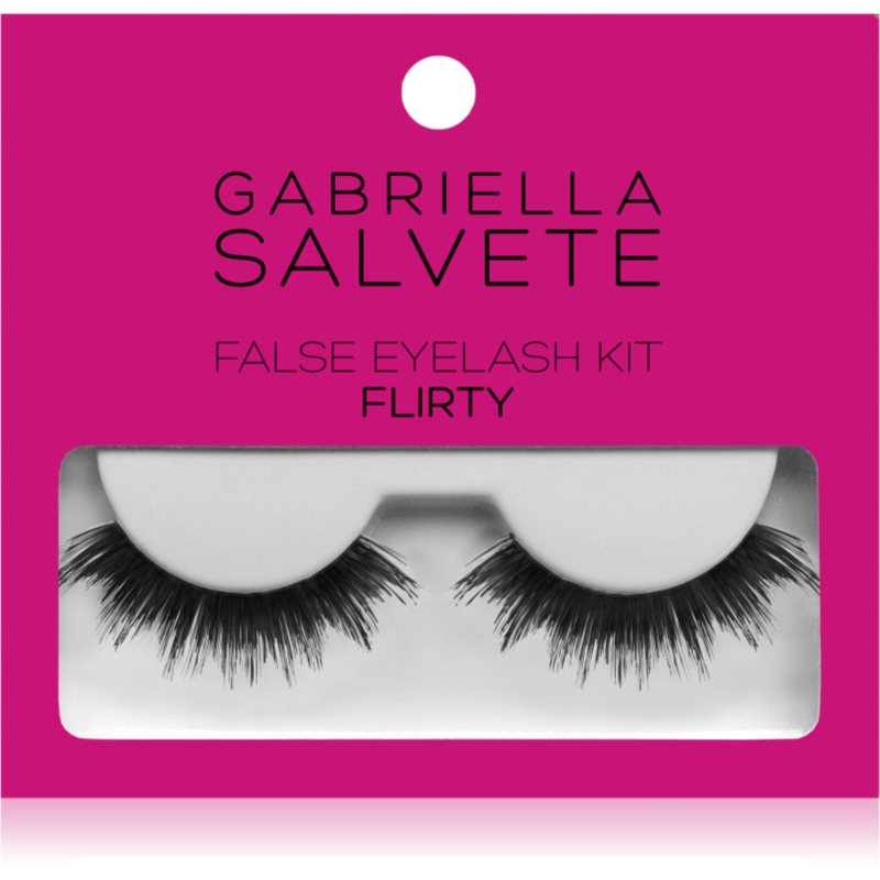 Gabriella Salvete False Eyelash Kit Flirty gene false cu lipici 1 buc