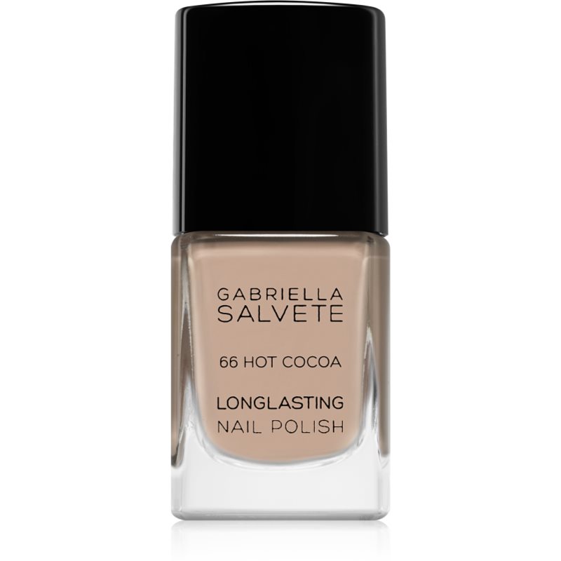 Gabriella Salvete Sunkissed lac de unghii cu rezistenta indelungata culoare 66 Hot Cocoa 11 ml