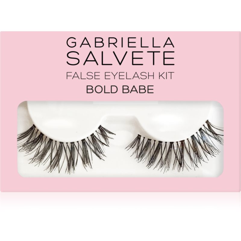Gabriella Salvete False Eyelash Kit Bold Babe gene false cu lipici 1 buc