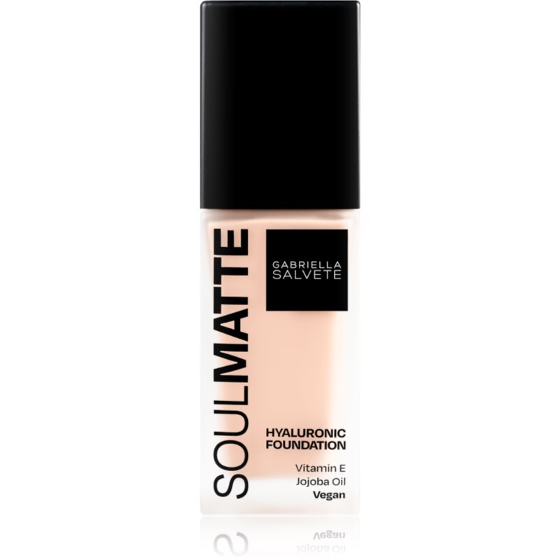 Gabriella Salvete SoulMatte machiaj persistent cu efect matifiant culoare 01C Porcelain Cold 30 ml