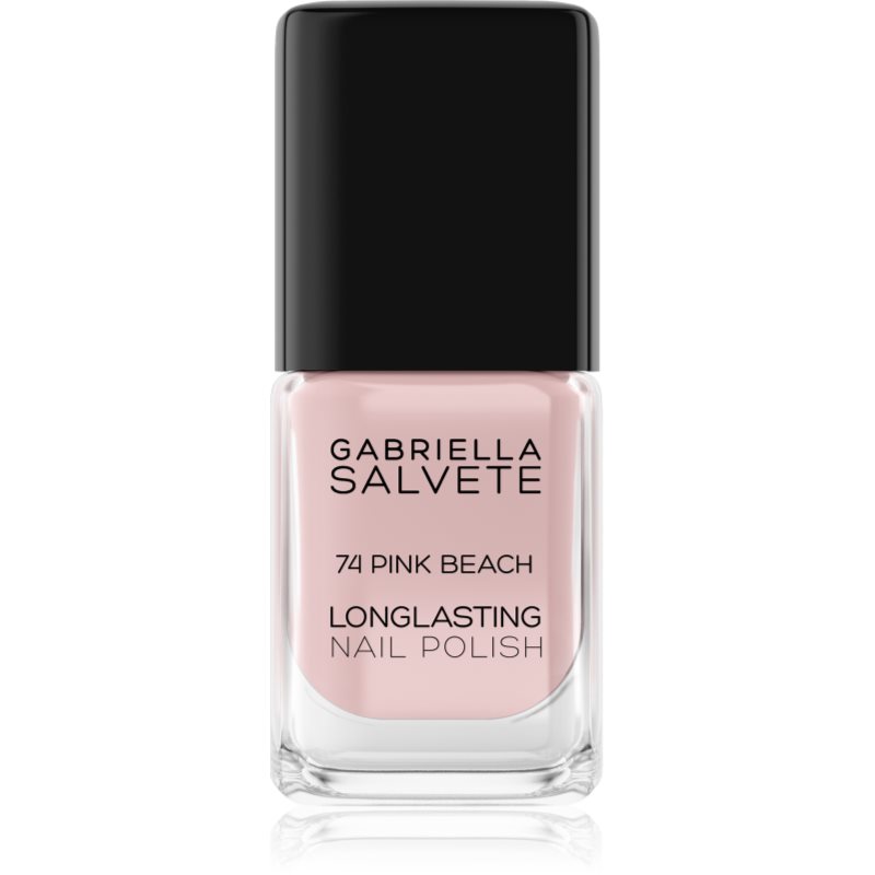 Gabriella Salvete Longlasting Enamel lac de unghii cu rezistenta indelungata lucios culoare 74 Pink Beach 11 ml