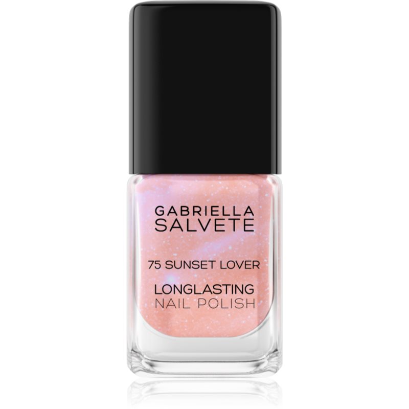 Gabriella Salvete Longlasting Enamel lac de unghii cu rezistenta indelungata lucios culoare 75 Sunset Lover 11 ml