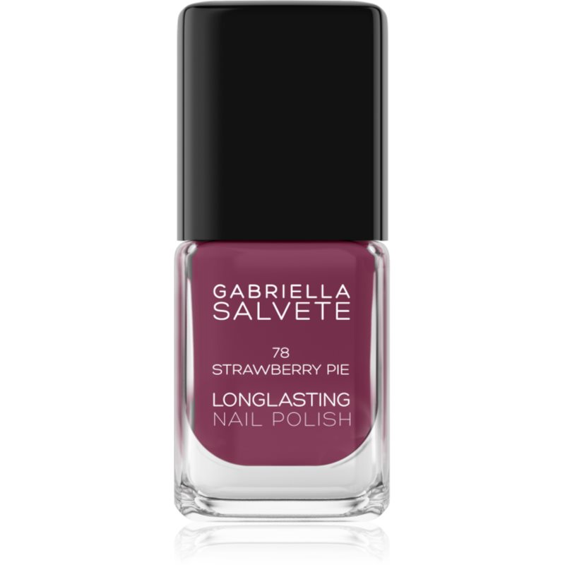 Gabriella Salvete Longlasting Enamel lac de unghii cu rezistenta indelungata lucios culoare 78 Strawberry Pie 11 ml