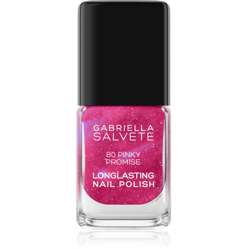 Gabriella Salvete Longlasting Enamel lac de unghii cu rezistenta indelungata lucios culoare 80 Pinky Promise 11 ml