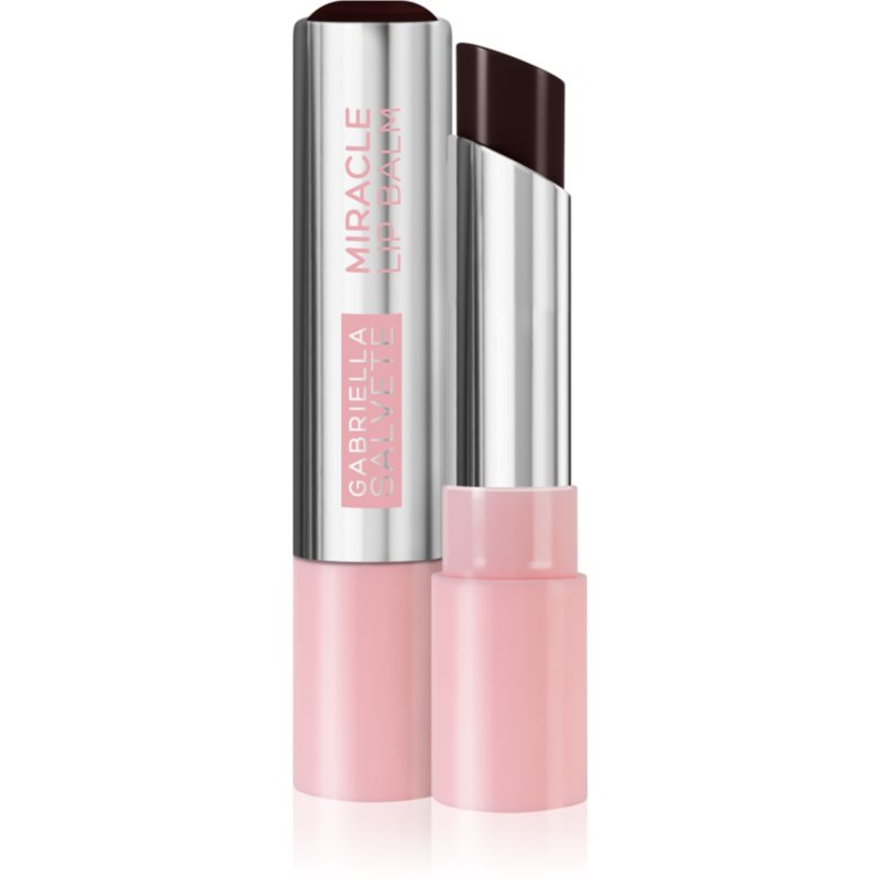 Gabriella Salvete Miracle Lip Balm Balsam de buze hidratant pentru o stralucire puternica culoare 106 Black 4 g