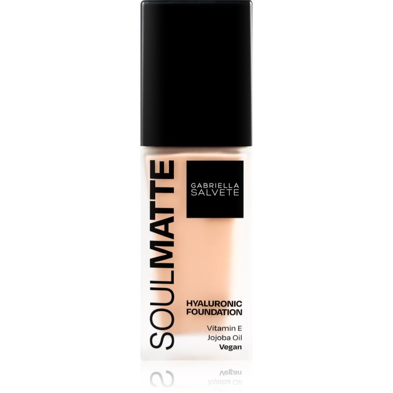 Gabriella Salvete SoulMatte machiaj persistent cu efect matifiant culoare 03C Beige Cold 30 ml