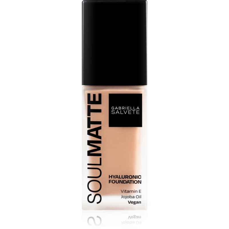 Gabriella Salvete SoulMatte machiaj persistent cu efect matifiant culoare 04N Sand Neutral 30 ml