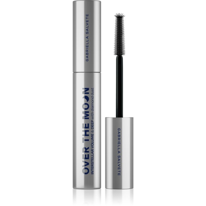 Gabriella Salvete Over The Moon Interstellar Volume &amp; Deep mascara pentru volum cu pulbere de diamante 03 Black 9.5 ml