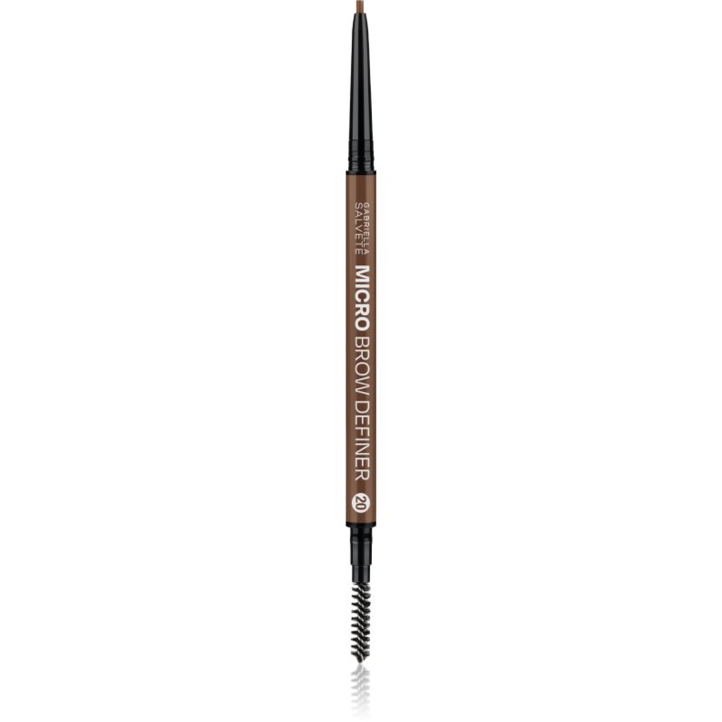 Gabriella Salvete Micro Brow Definer creion sprâncene precise cu pensula culoare 20 0.08 g