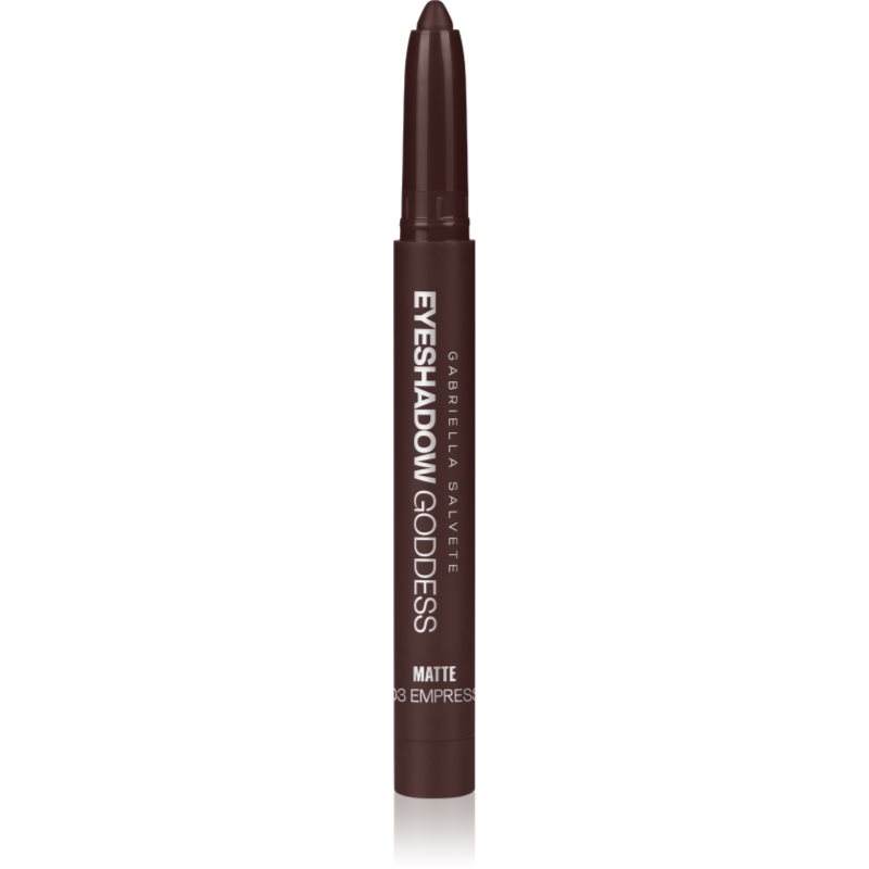 Gabriella Salvete Eyeshadow Goddess fard de pleoape cremos in creion culoare Matte 03 Empress 1.3 g