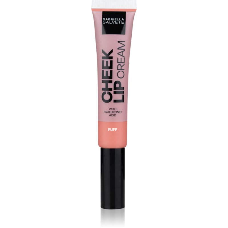 Gabriella Salvete Cheeks & Lips Cream fard multifuncțional, pentru buze și obraz culoare 01 Puff 10 ml