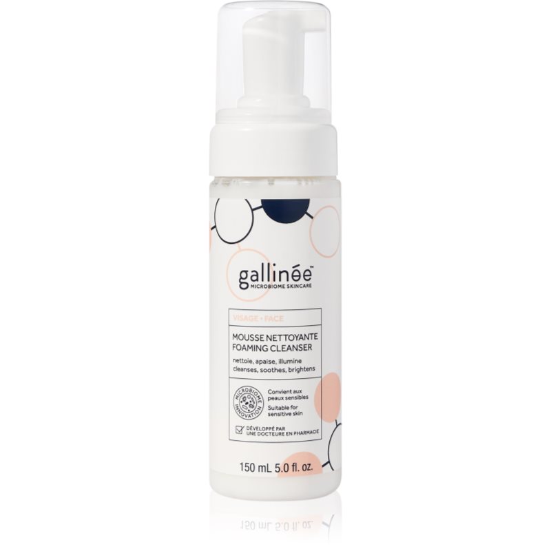 Gallinée SKIN CARE Foaming Facial Cleanser demachiant spumant delicat faciale 150 ml