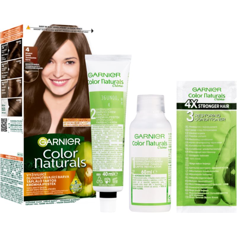 Garnier Color Naturals Creme culoare par culoare 4 Natural Brown 1 buc