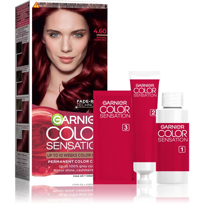Garnier Color Sensation culoare par culoare 4.60 Rosu Inchis Intens 1 buc