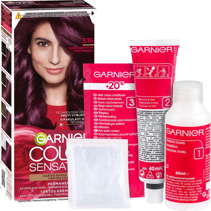 Garnier Color Sensation culoare par culoare 3.16 Amethyste 1 buc