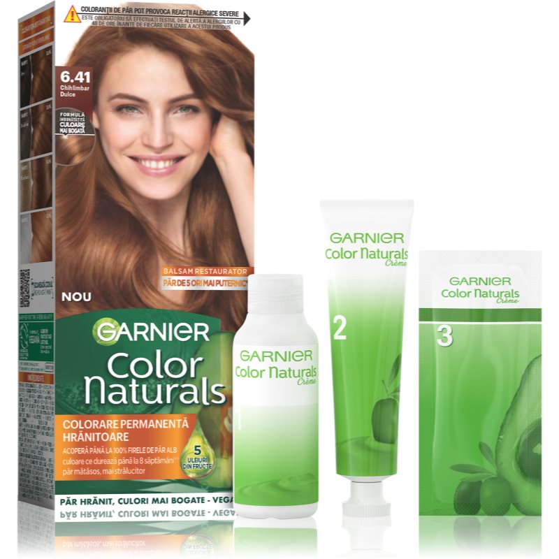 Garnier Color Naturals Creme culoare par culoare 6.41 Chihlimbar Dulce 1 buc