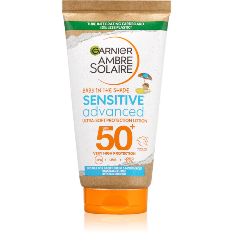 Garnier Ambre Solaire Sensitive Advanced crema protectoare pentru bebelusi SPF 50+ 50 ml