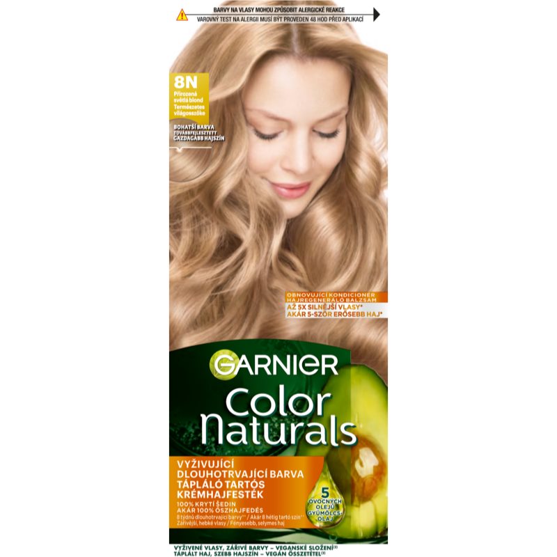Garnier Color Naturals Creme culoare par culoare 8N Nude Light Blonde 1 buc