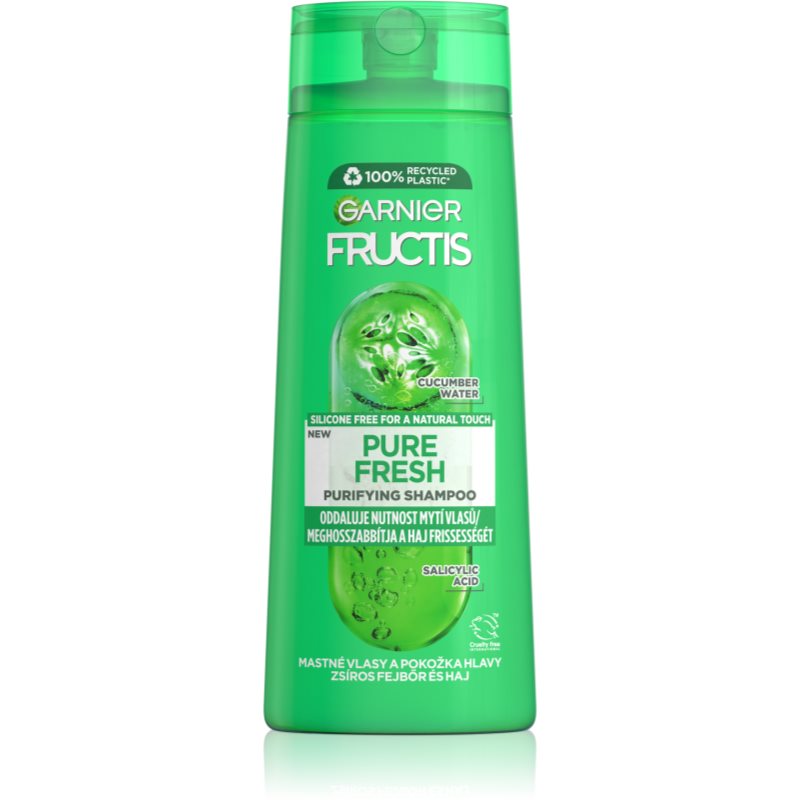 Garnier Fructis Pure Fresh sampon fortifiant 400 ml