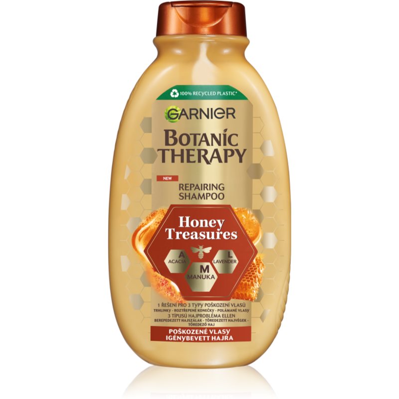 Garnier Botanic Therapy Honey & Propolis șampon regenerator pentru par deteriorat 250 ml