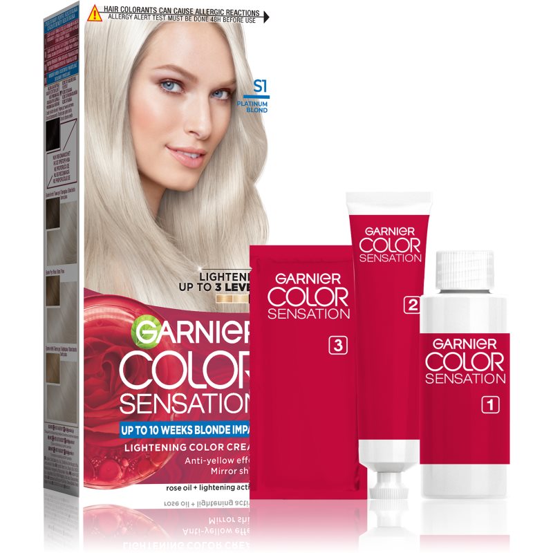 Garnier Color Sensation The Vivids culoare par culoare Moonstone S1 Platinu 1 buc