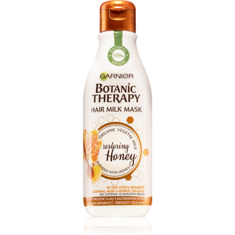 Garnier Botanic Therapy Hair Milk Mask Restoring Honey masca de par pentru păr foarte deteriorat și vârfuri despicate 250 ml