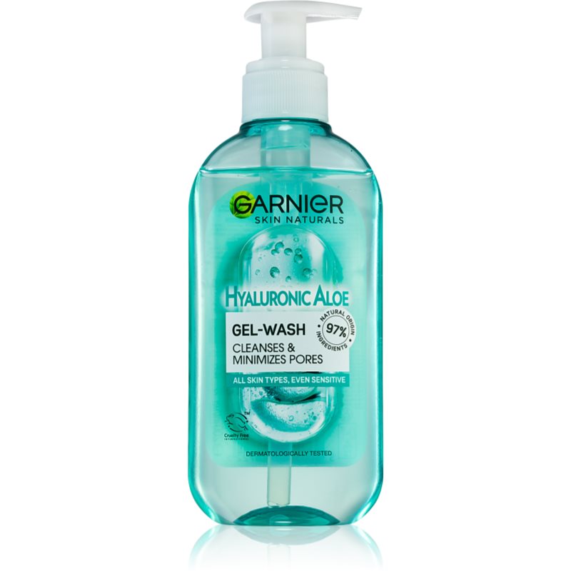 Garnier Skin Naturals Hyaluronic Aloe gel de curățare 200 ml