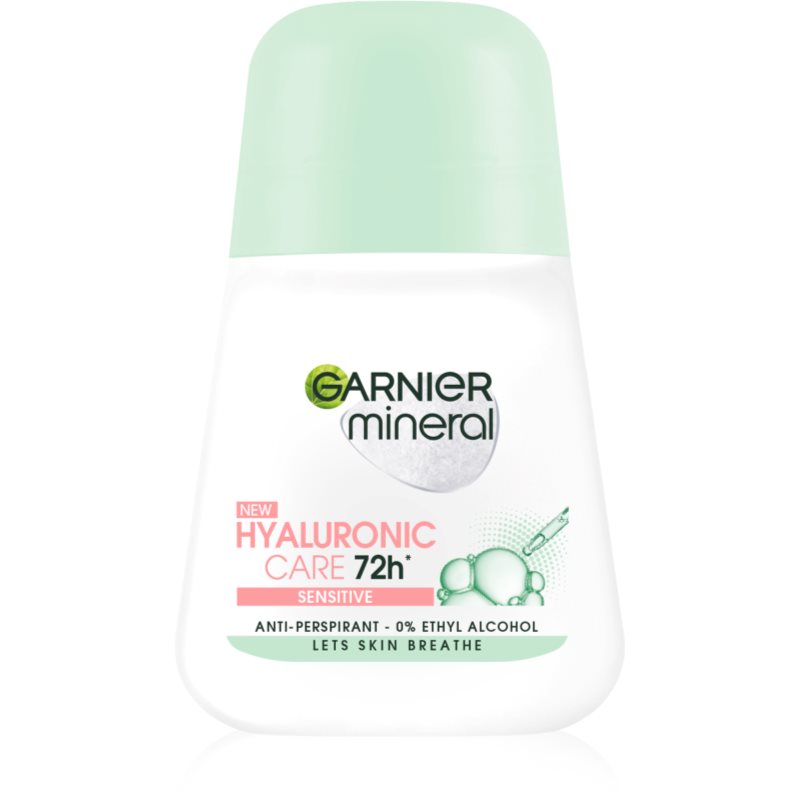 Garnier Mineral Hyaluronic Care antiperspirant roll-on 72 ore 50 ml
