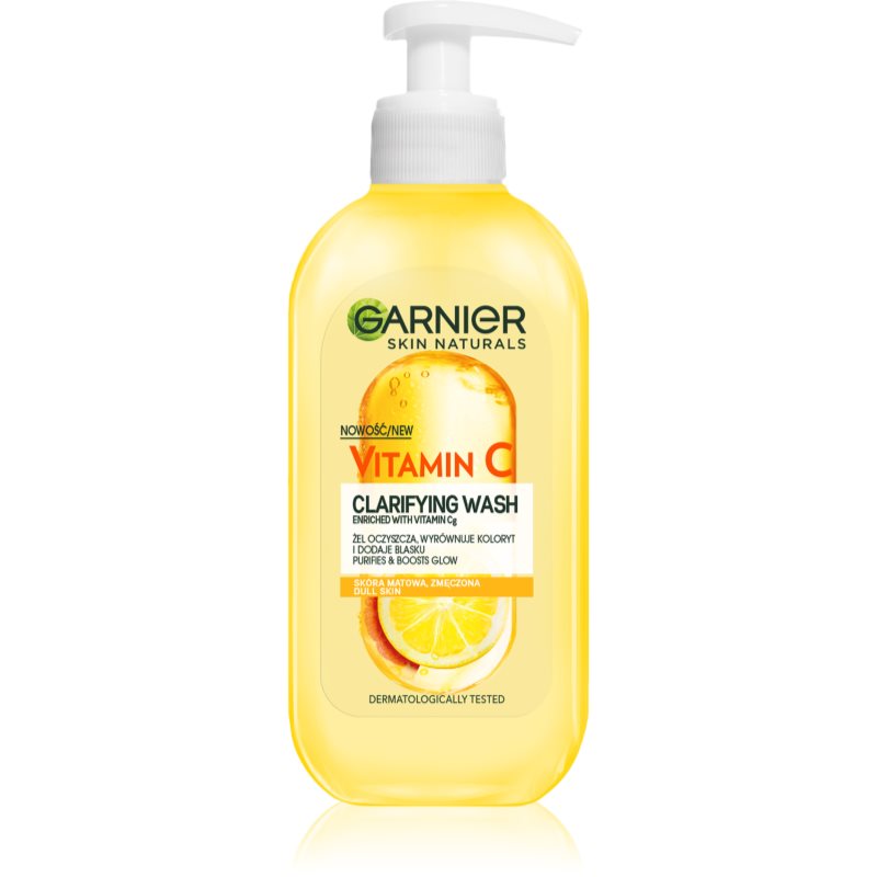 Garnier Vitamin C aufhellendes Reinigungsgel für das Gesicht 200 ml